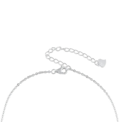 Ariva Silver Hand Pendant with Link Chain - Ariva 