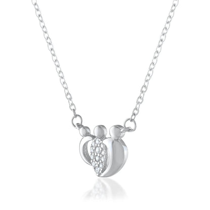 Ariva Silver Heart Necklace - Ariva 