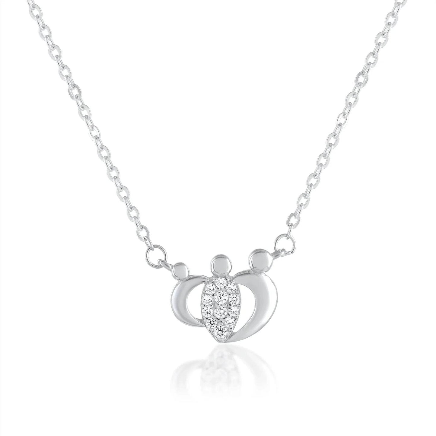 Ariva Silver Heart Necklace - Ariva 