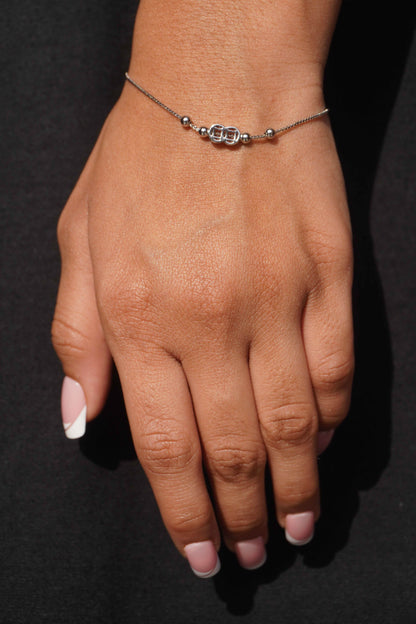 Ariva Silver Cubic Zirconia Bracelet - Ariva 