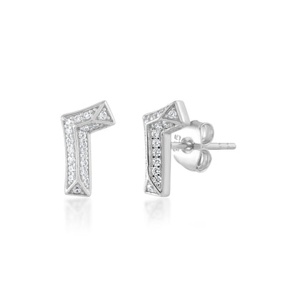 Ariva Silver V Pendant Set - Ariva 