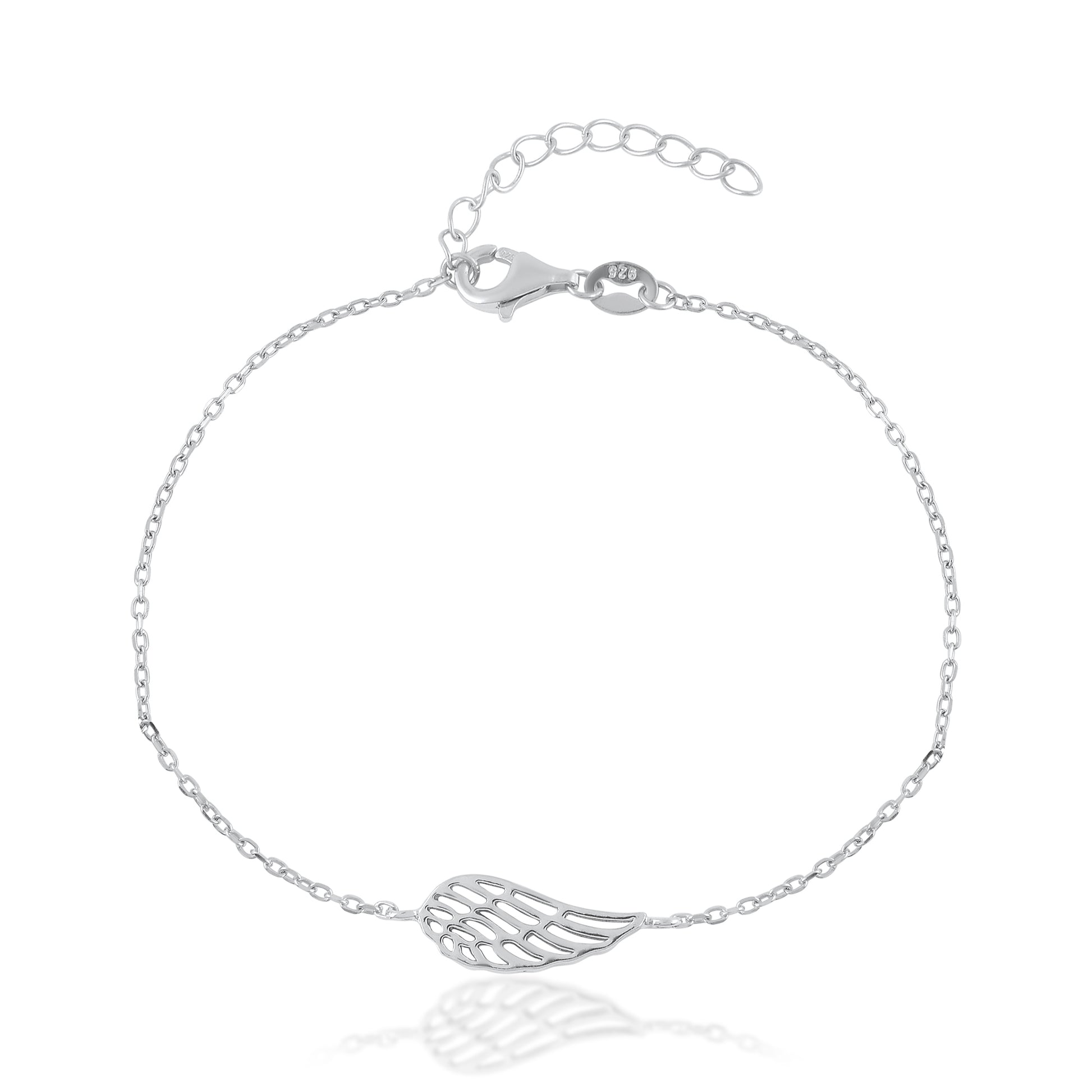 Ariva Silver Angel Wing Bracelet Ariva