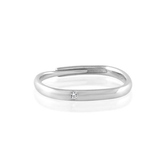 Ariva Silver Square Ring - Ariva 
