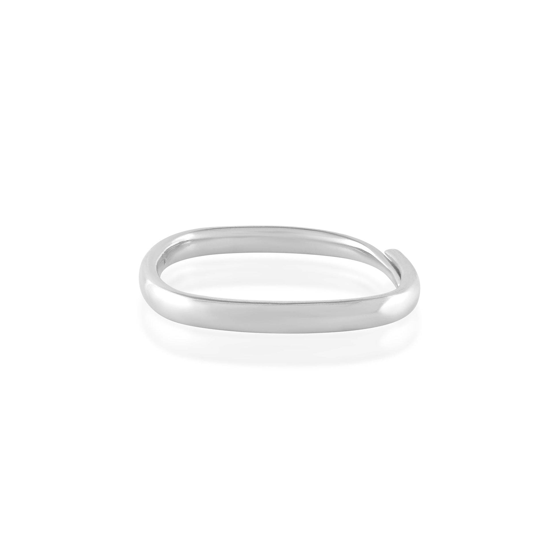 Ariva Silver Square Ring - Ariva 