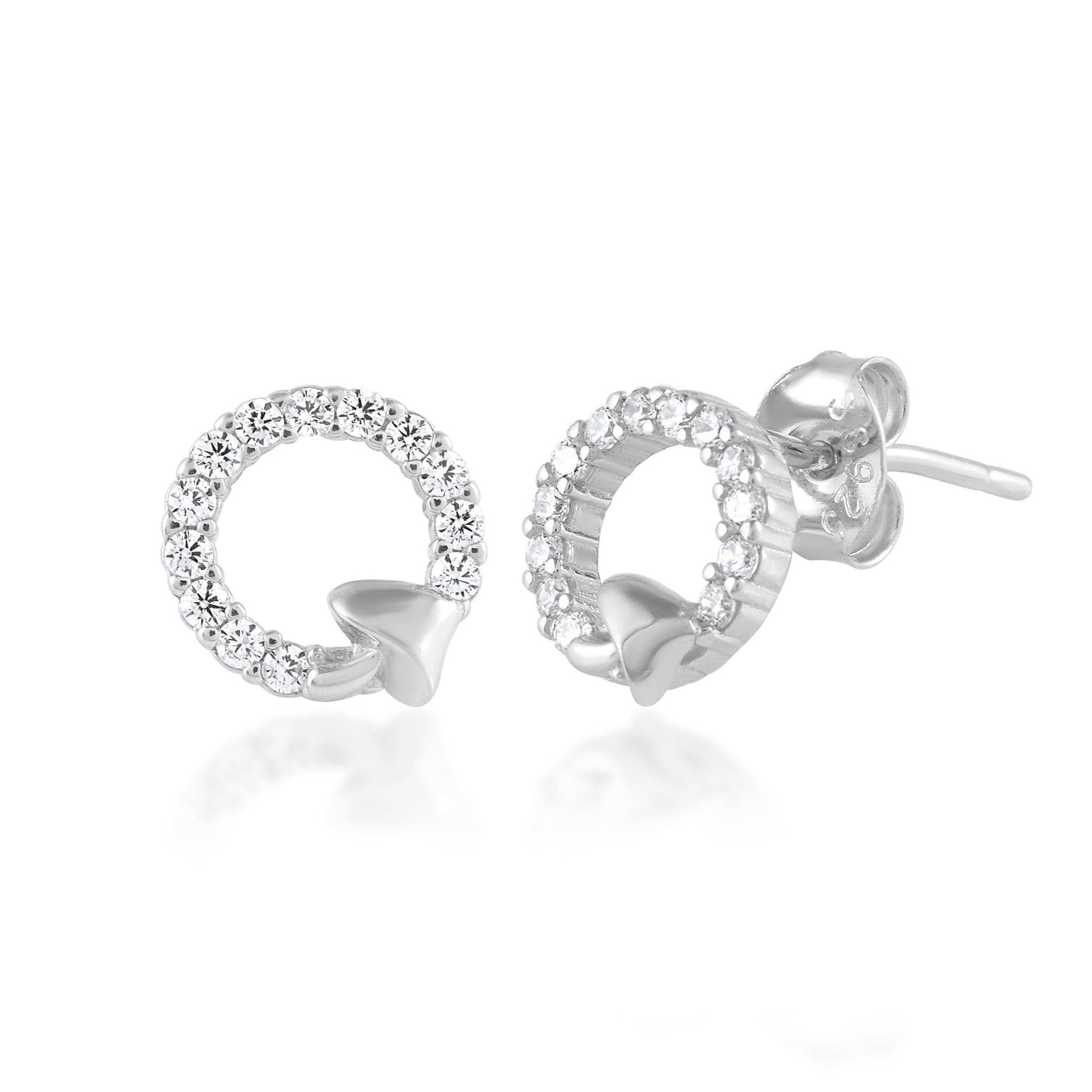 Ariva Silver Mushroom Earring - Ariva 