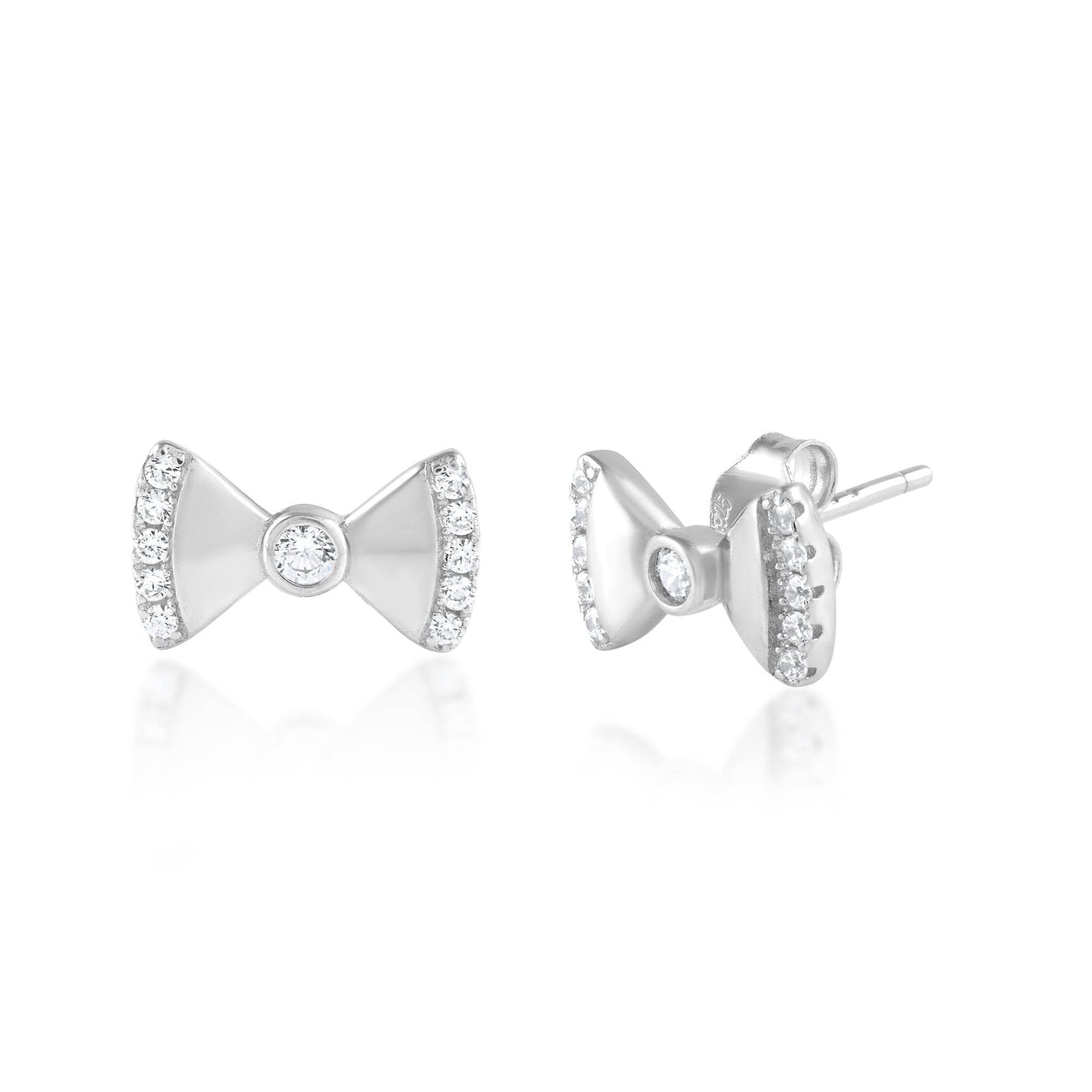 Ariva Silver Bow Earring - Ariva 