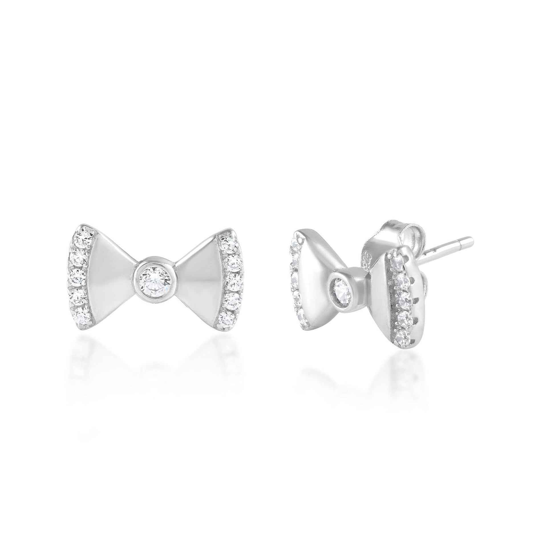 Ariva Silver Bow Earring - Ariva 