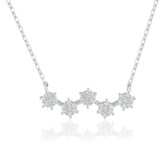 Ariva Silver Stars Necklace - Ariva 
