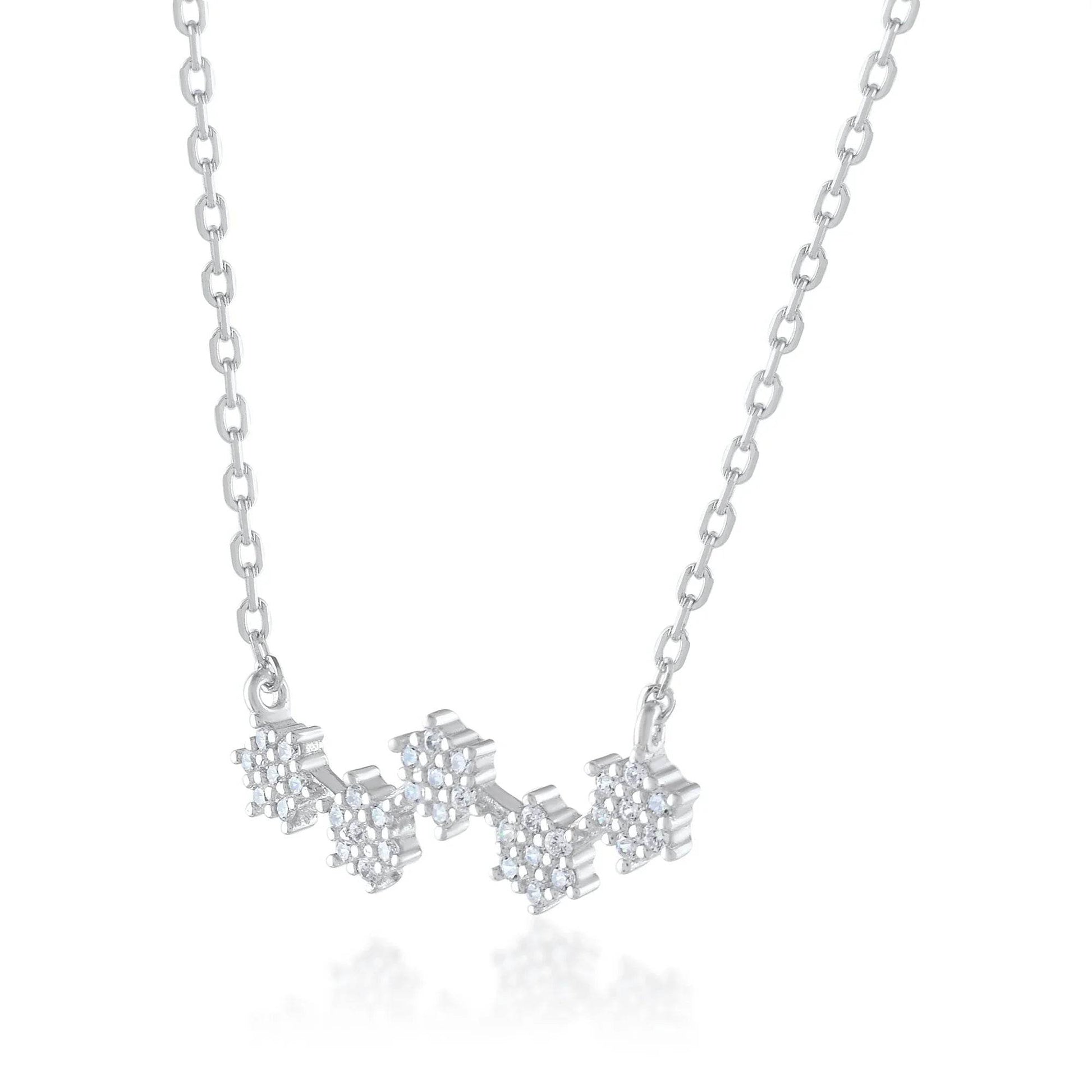 Ariva Silver Stars Necklace - Ariva 